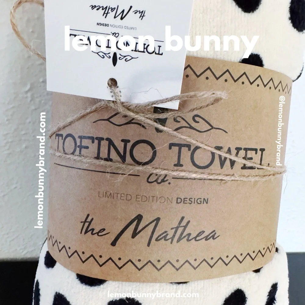 Tofino Towel Co. The Mathea Beach Towel (Limited Edition) Brand New NWT
